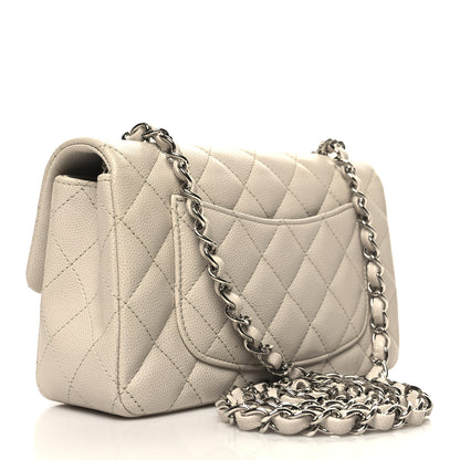 Chanel Caviar Quilted Mini Rectangular Flap Ivory 3 of 11