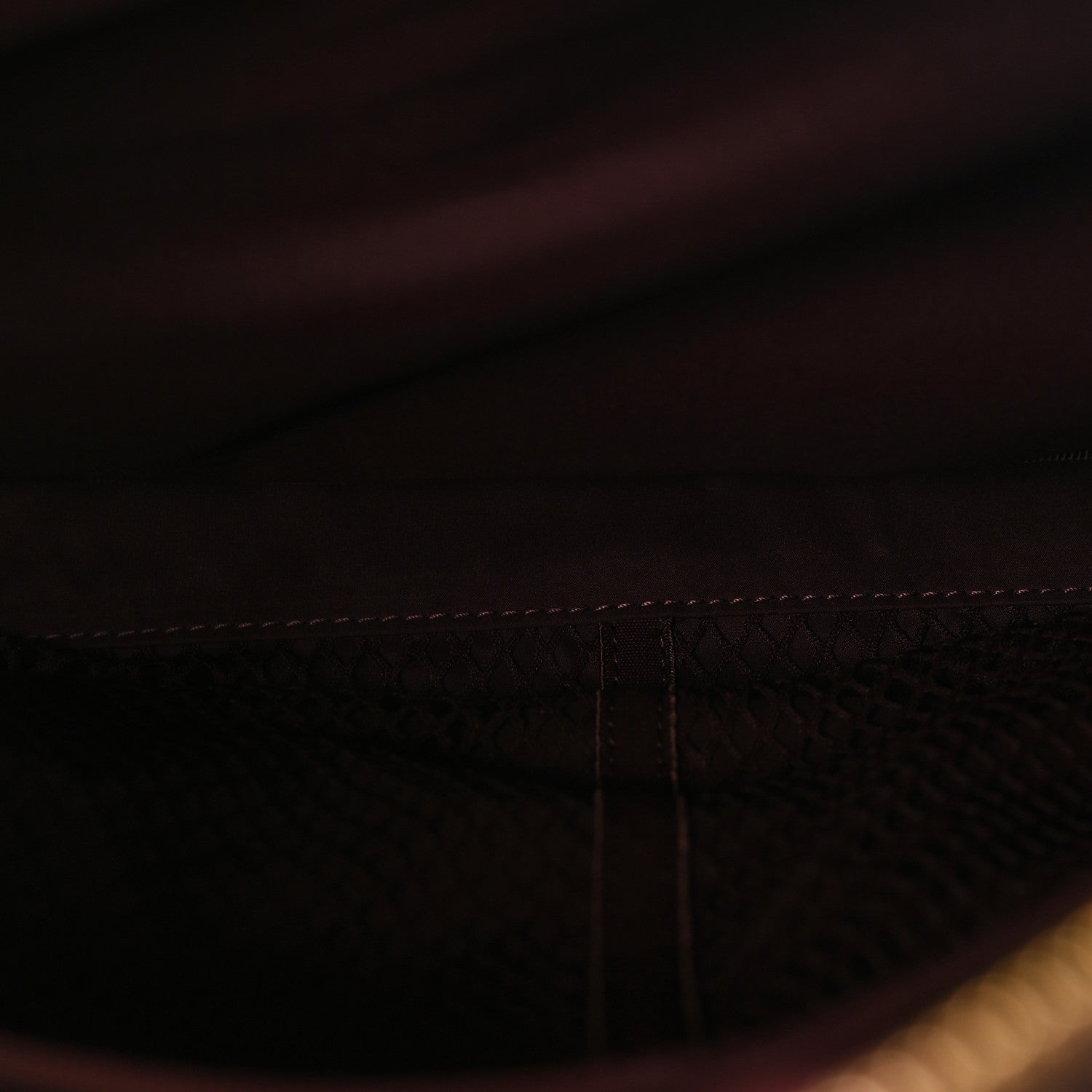 Chanel Patent Crumpled Calfskin Quilted Travel Bowling Bag Dark Brown 5 of 10