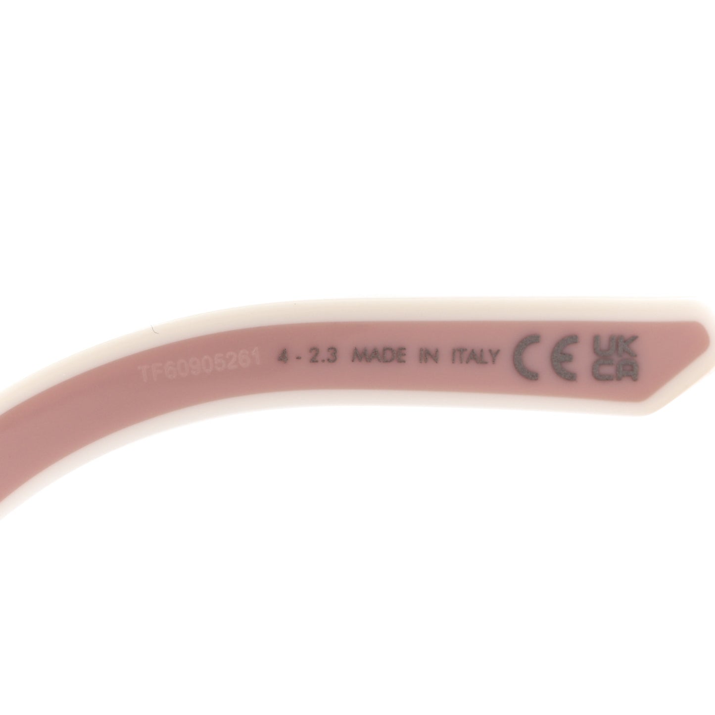 Acetate DiorPacific B2F Butterfly Sunglasses Transparent Pink