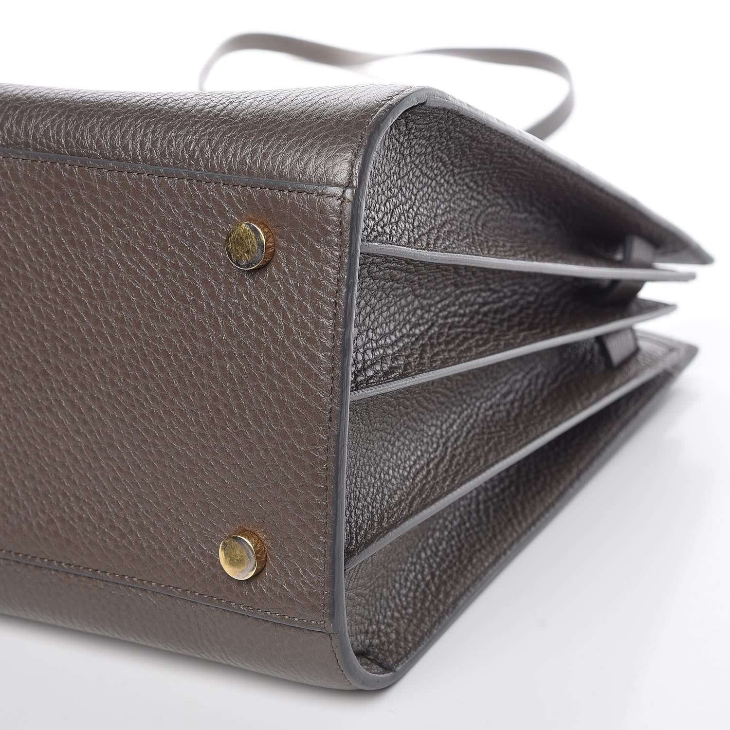 Saint Laurent Grained Calfskin Small Sac De Jour Earth 7 of 10