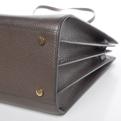 Saint Laurent Grained Calfskin Small Sac De Jour Earth 7 of 10