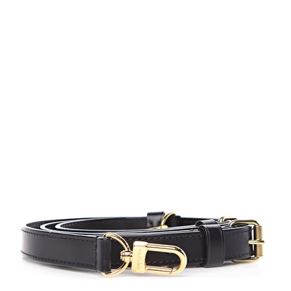Louis Vuitton Calfskin Adjustable Keepall Bandouliere Shoulder Strap Black 1 of 3