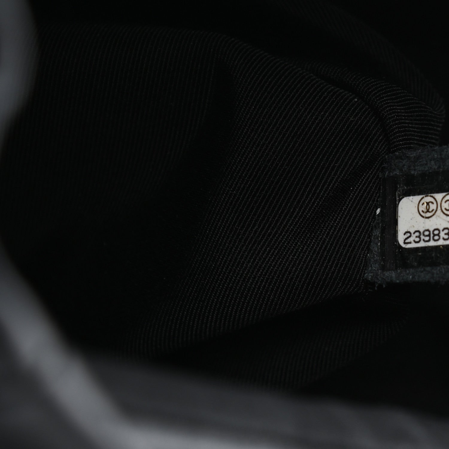 Chanel Calfskin Chevron Quilted Small Urban Spirit Backpack Black 7 of 10