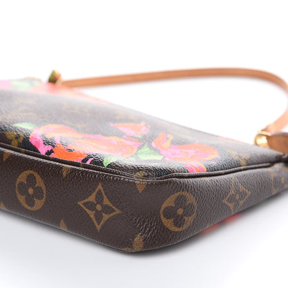 Louis Vuitton Monogram Roses Pochette Accessories 10 of 11