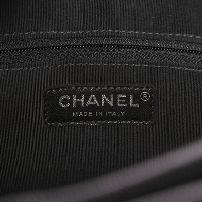 Chanel Caviar Quilted Large Urban Companion Top Handle Shopping Tote Black 5 of 9
