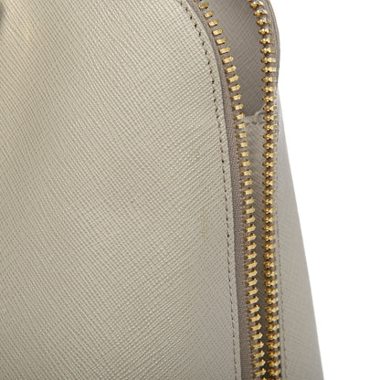 Prada Saffiano Lux Bi-Color Promenade Tote Talco Pomice 14 of 18