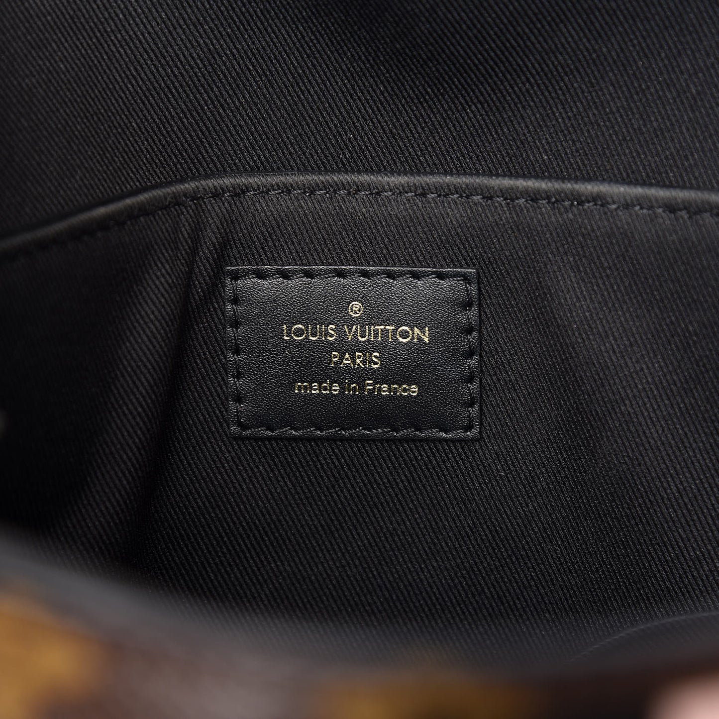 Monogram Georges BB Black Rose Poudre
