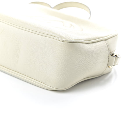 Gucci Pebbled Calfskin Small Soho Disco Bag Off White 7 of 13
