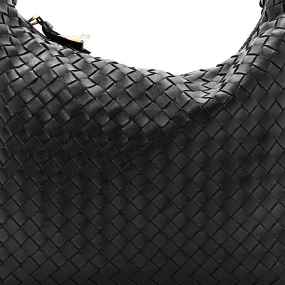 Bottega Veneta Nappa Intrecciato Medium Veneta Hobo Black 8 of 12