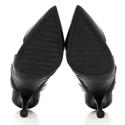 Louis Vuitton Lambskin Archlight Pumps 37 Black White 5 of 14