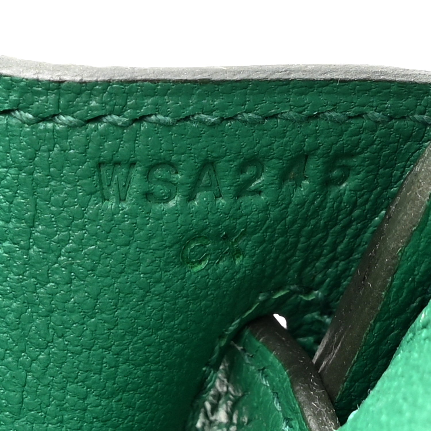 Hermes Togo Birkin 25 Vert Vertigo 7 of 13