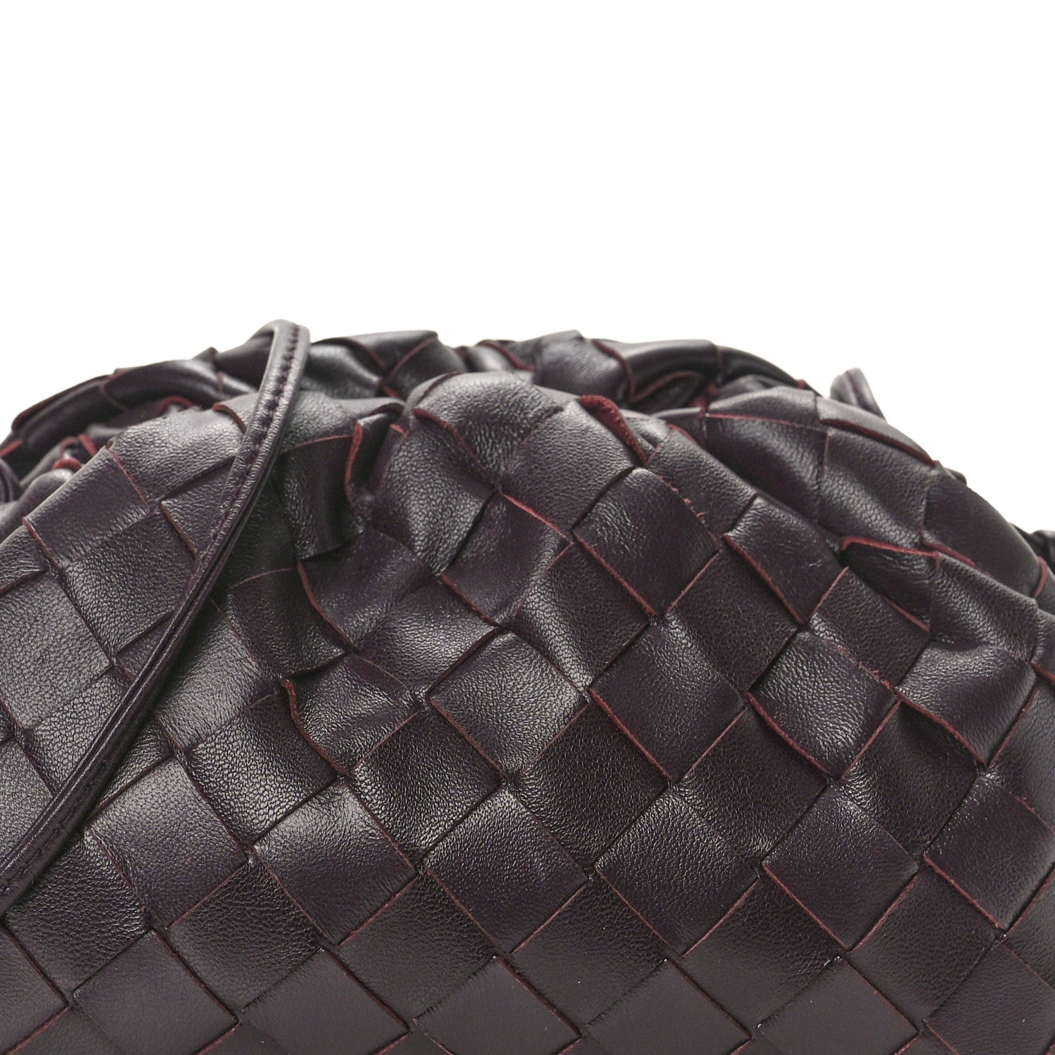 Bottega Veneta Nappa Intrecciato The Mini Pouch Grape 8 of 10