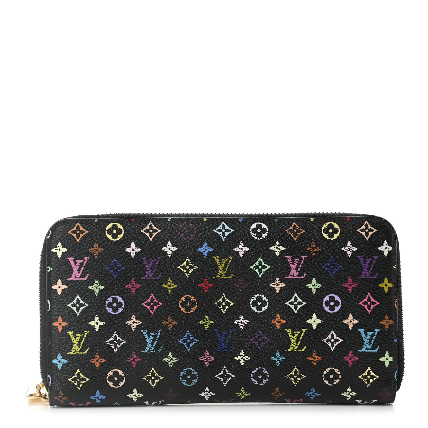 Monogram Multicolor Zippy Wallet Black Grenade