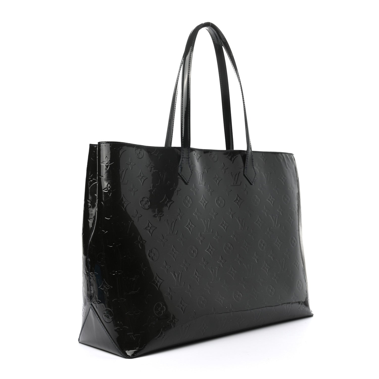 Louis Vuitton Vernis Wilshire GM Blue Infini 2 of 9