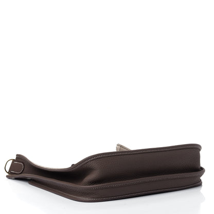 Hermes Taurillon Clemence Evelyne III PM Etoupe 3 of 4