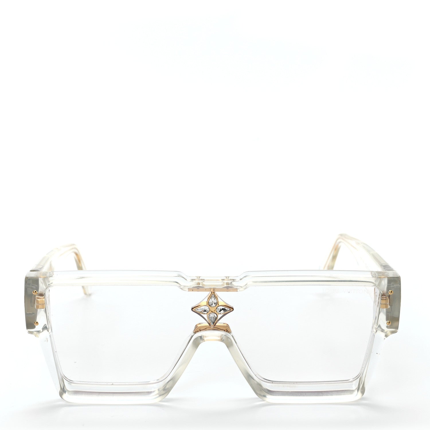 Louis Vuitton Cyclone Sunglasses Z1642W Transparent 2 of 9