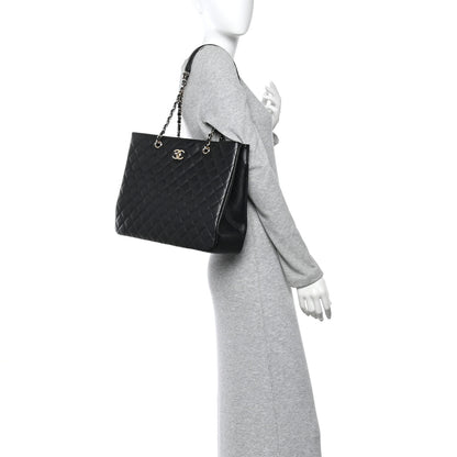 Chanel Caviar Quilted Large Shopping Tote Black 2 of 10