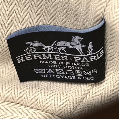 Hermes Canvas Small Bride-A-Brac Pouch Ocre 6 of 8