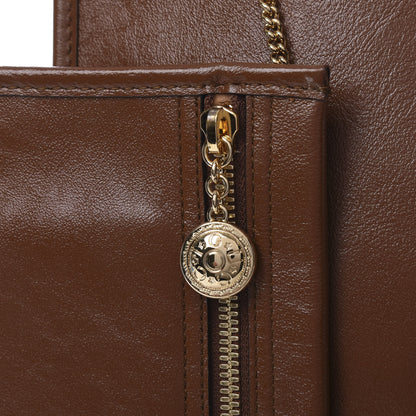 Gucci Calfskin Large Rajah Chain Tote Cuir 14 of 15