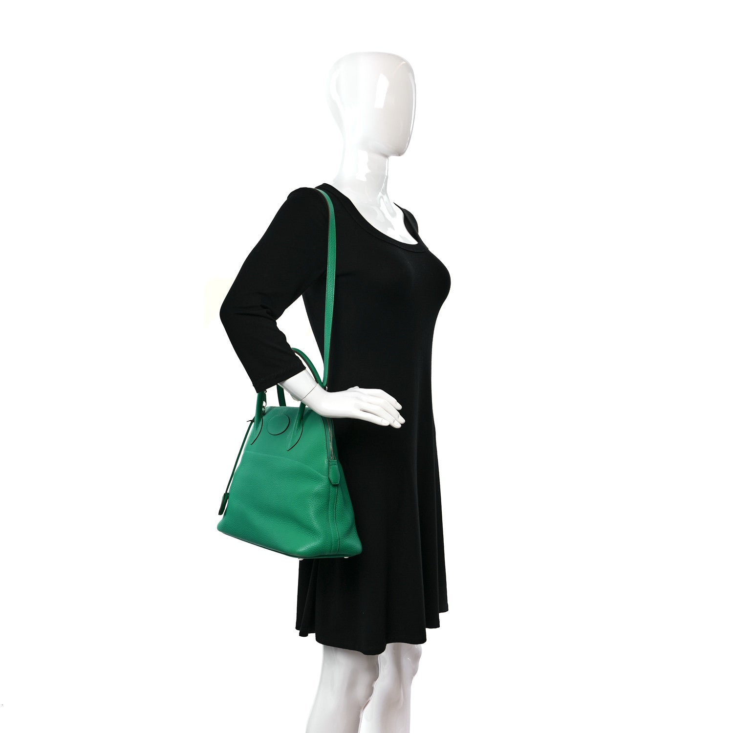 Hermes Taurillon Clemence Bolide 35 Menthe 2 of 8