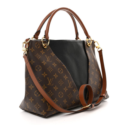 Louis Vuitton Monogram V Tote MM Black 3 of 11
