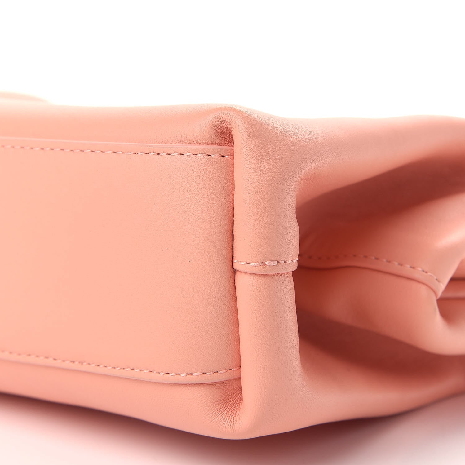Bottega Veneta Calfskin Small The Point Triangle Bag Peachy 8 of 8