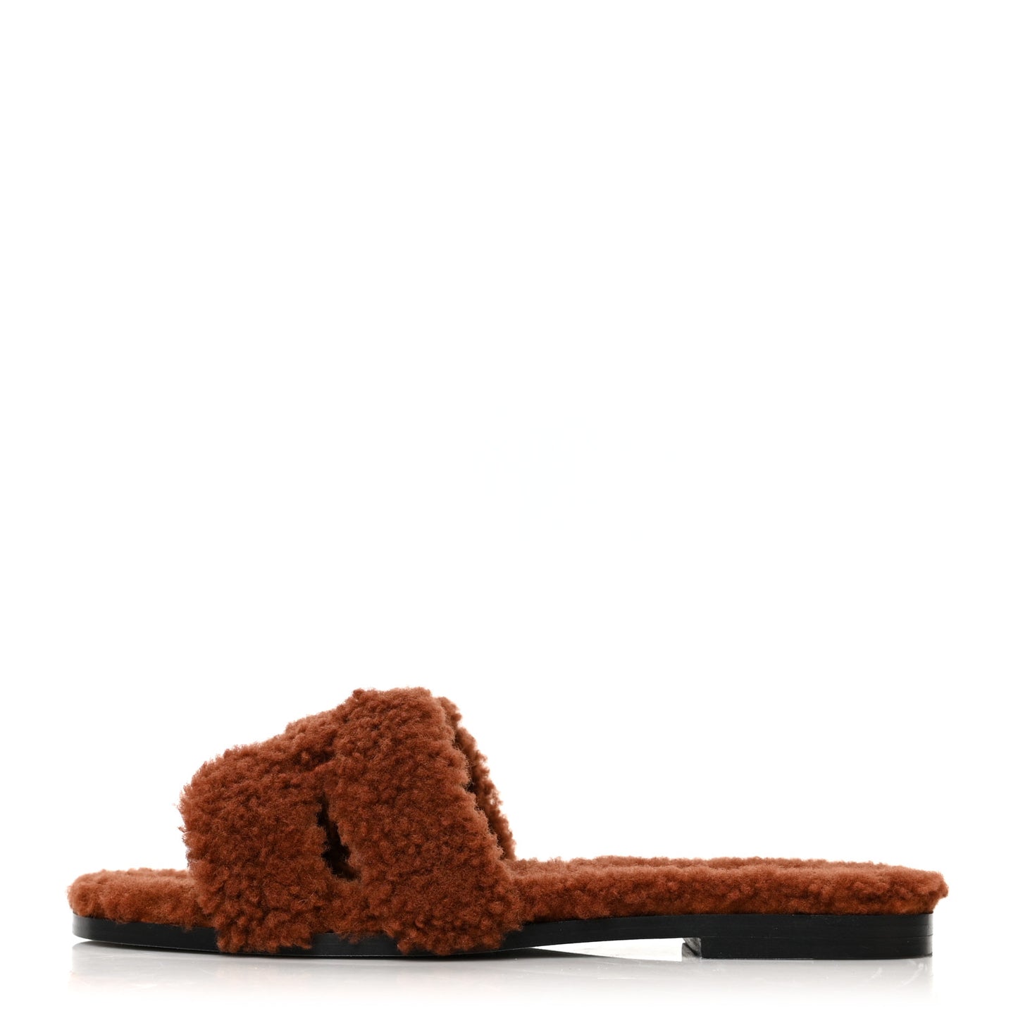 Woolskin Oran Sandals 38 Cognac