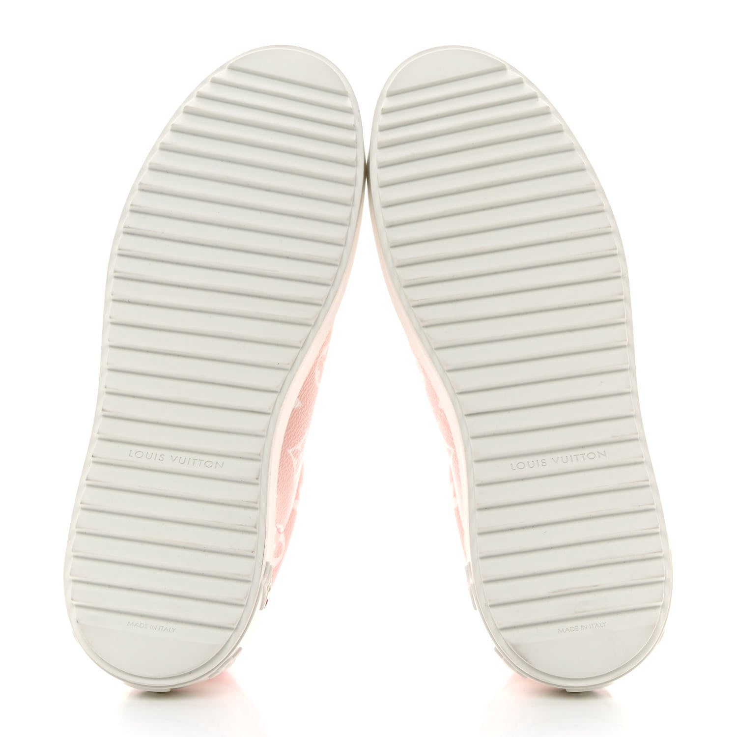 Louis Vuitton Monogram Giant Time Out Sneakers 38.5 Rose Rouge 5 of 9