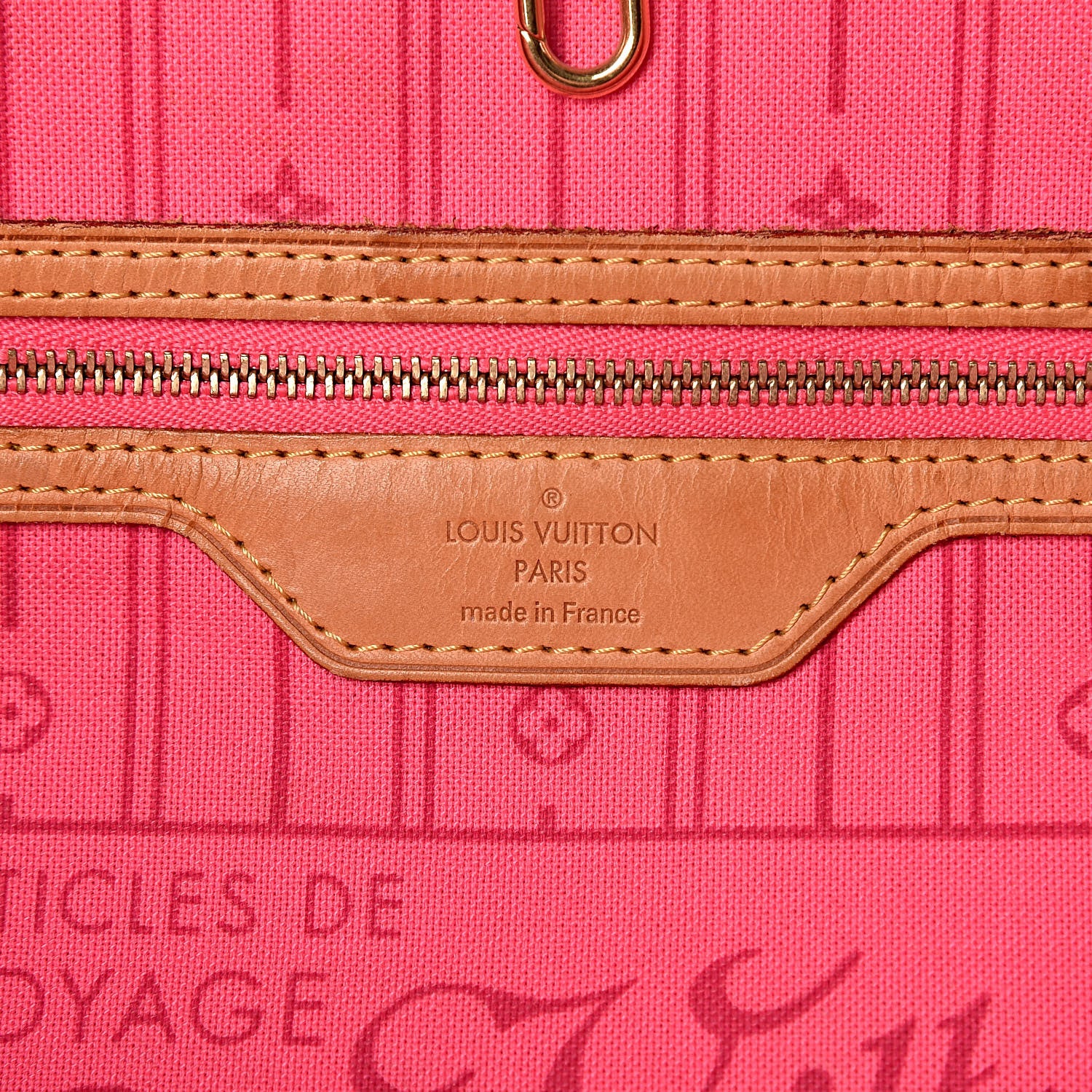 Louis Vuitton Monogram Roses Neverfull MM 6 of 17