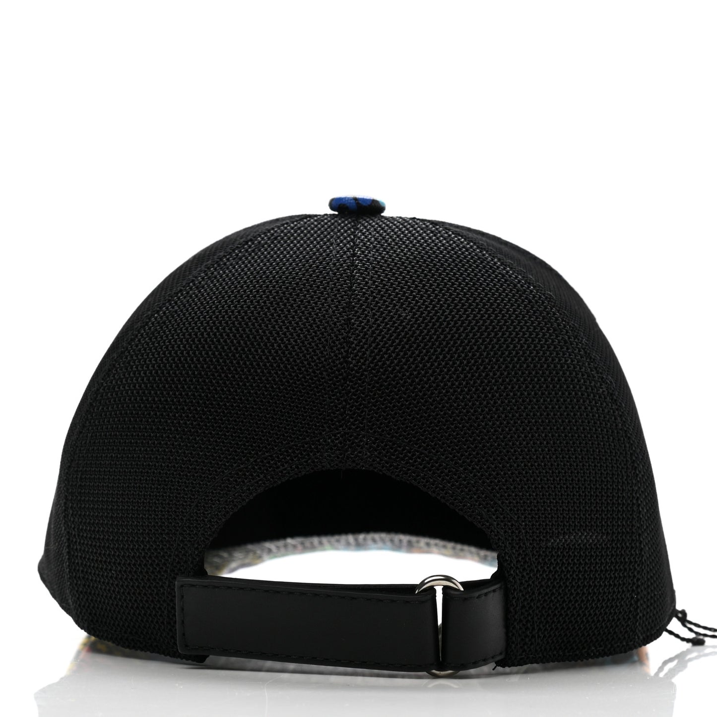GG Supreme Monogram Psychedelic Baseball Hat S Black