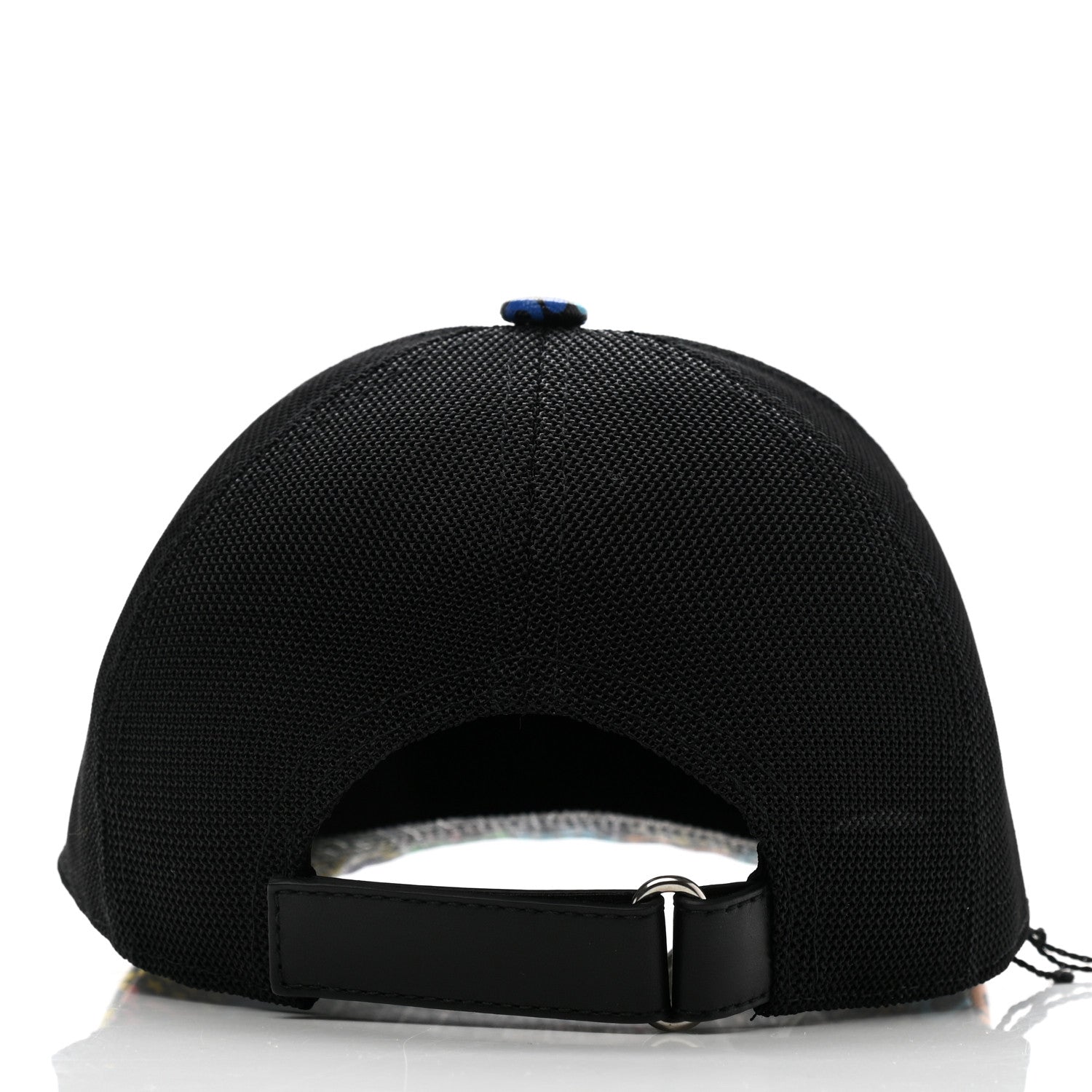 Gucci GG Supreme Monogram Psychedelic Baseball Hat S Black 6 of 10