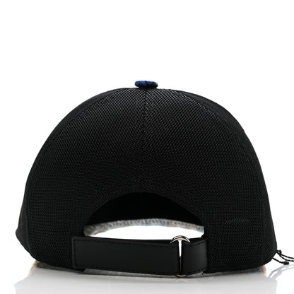 Gucci GG Supreme Monogram Psychedelic Baseball Hat S Black 6 of 10