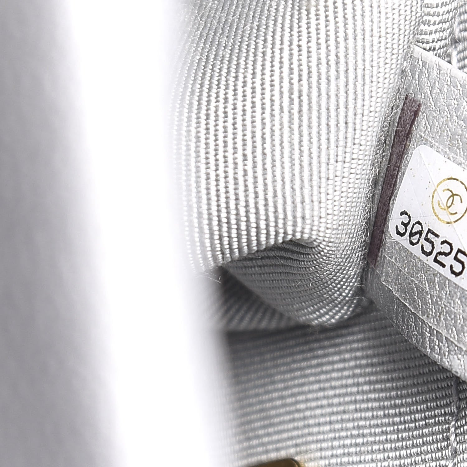 Chanel Metallic Goatskin Quilted Medium 19 Flap Silver 6 of 10