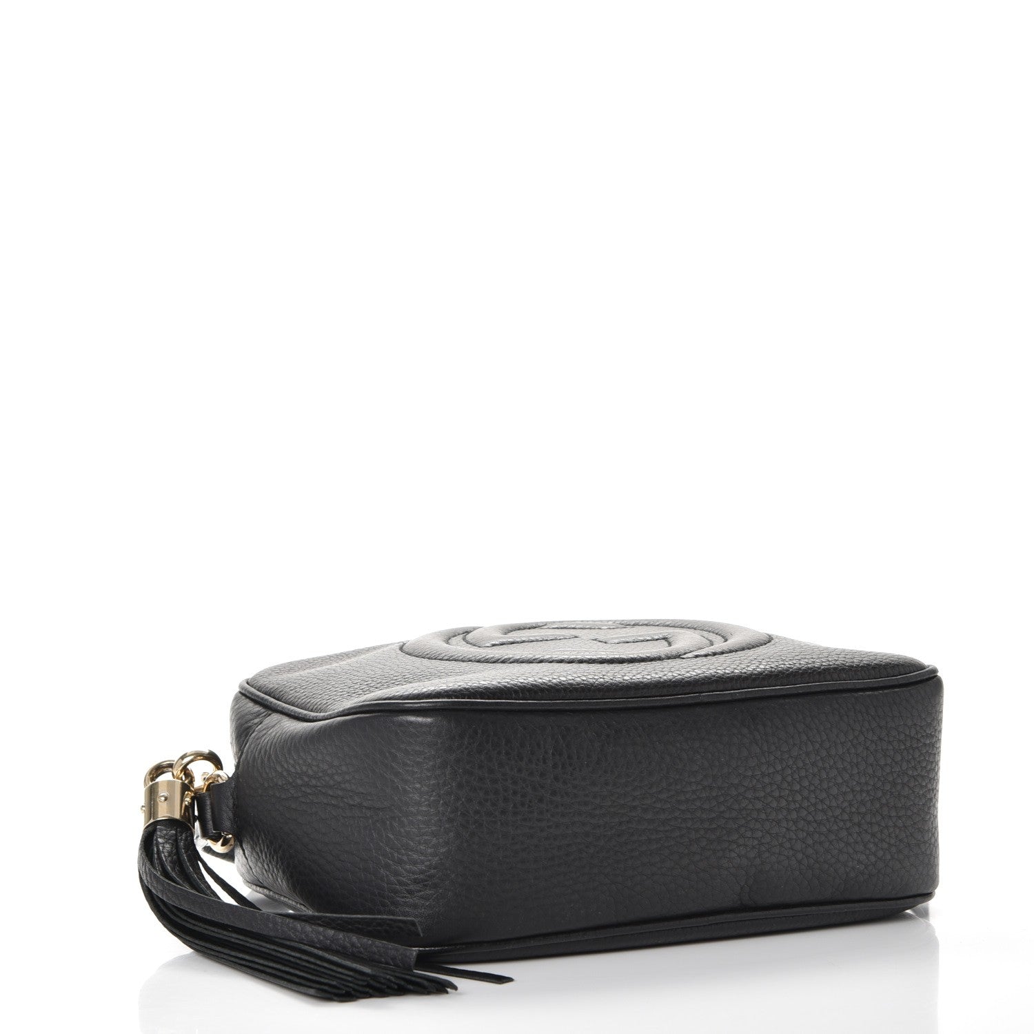 Gucci Pebbled Calfskin Small Soho Disco Bag Black 4 of 7