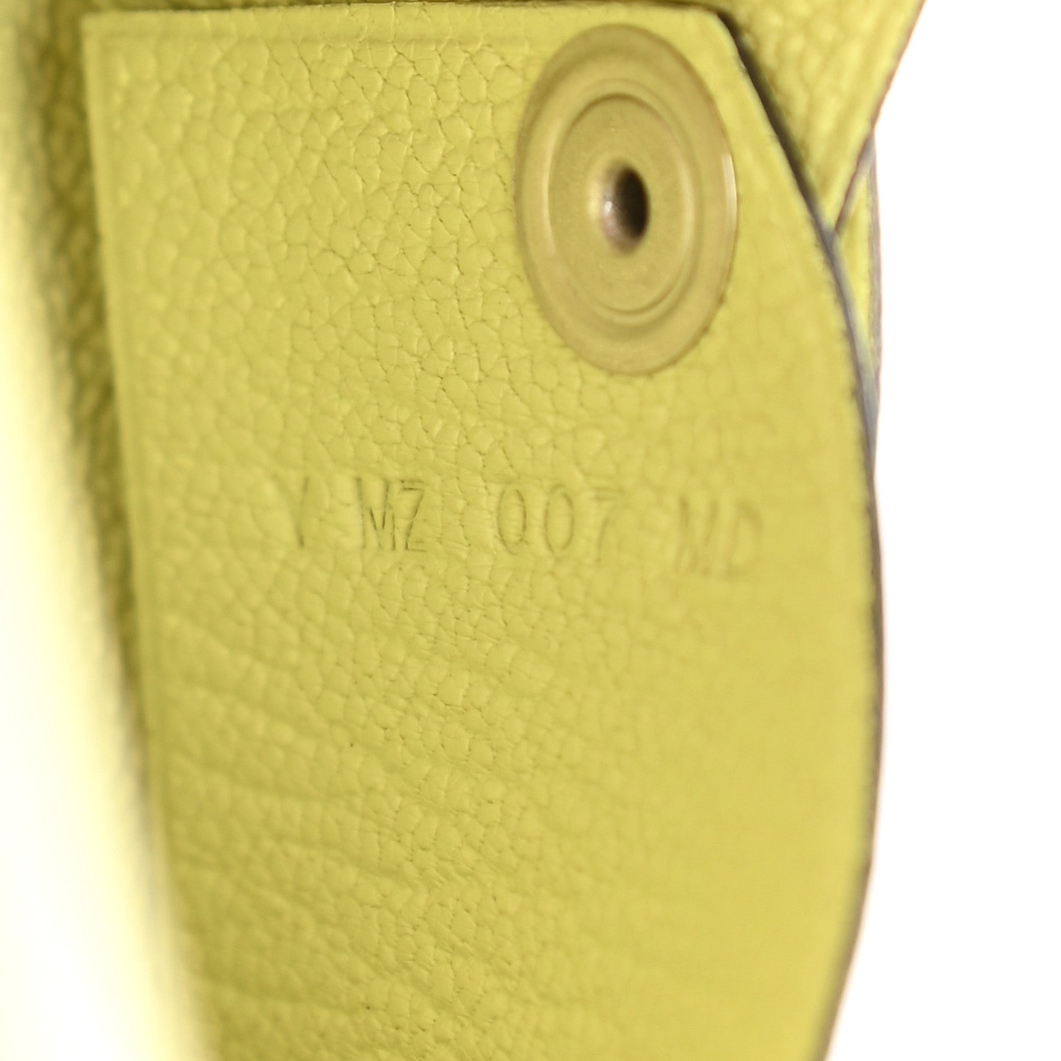 Hermes Chevre Mysore Calvi Card Case Jaune Bourgeon 7 of 8