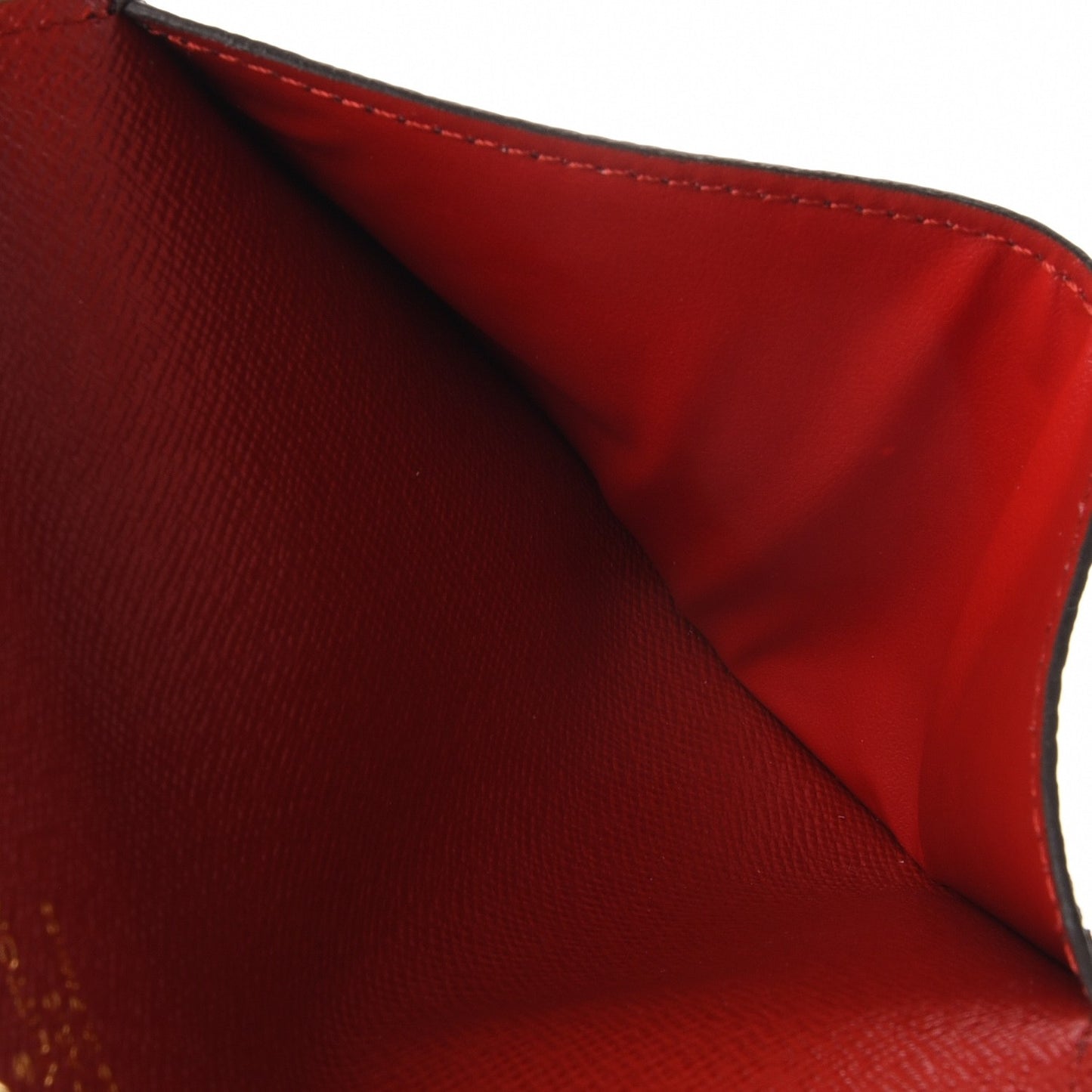 Monogram Daily Organizer Envelope Insert Red