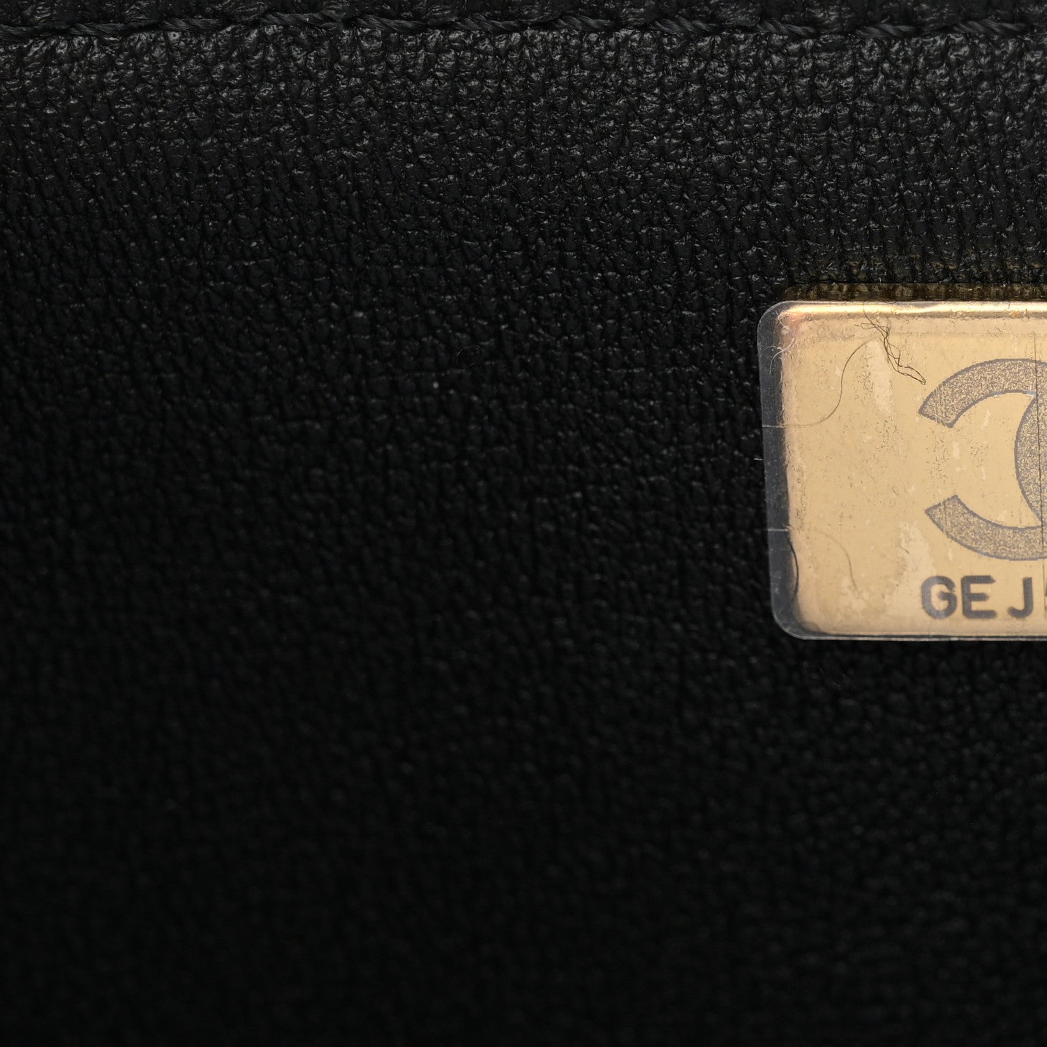 Chanel Caviar Quilted Medium Retro Twist Top Handle Flap Black 7 of 11
