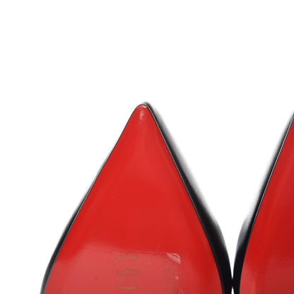 Christian Louboutin Shiny Nappa Sharpeta 100 Pumps 40 Black 9 of 10