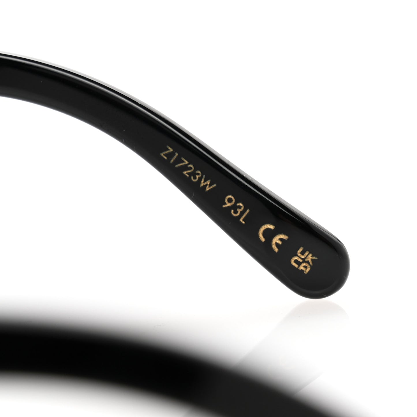 Acetate LV Fame Cat Eye Sunglasses Z1723W Black