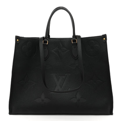 Louis Vuitton Empreinte Monogram Giant Onthego GM Black 1 of 12