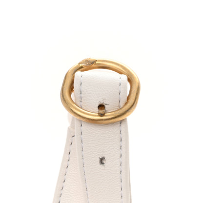 Chanel Lambskin Quilted All About Chains Waist Belt Bag White 13 of 13