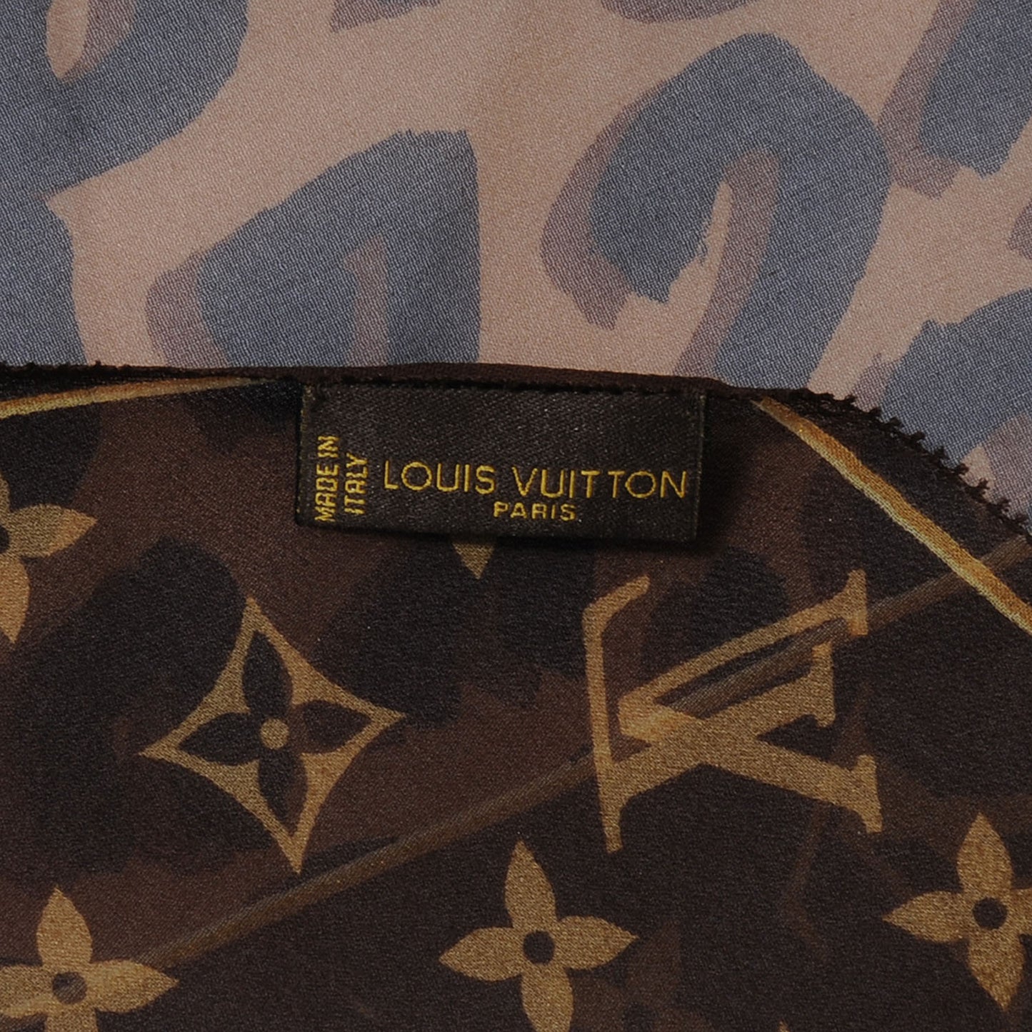 Monogram Leopard Silk Scarf