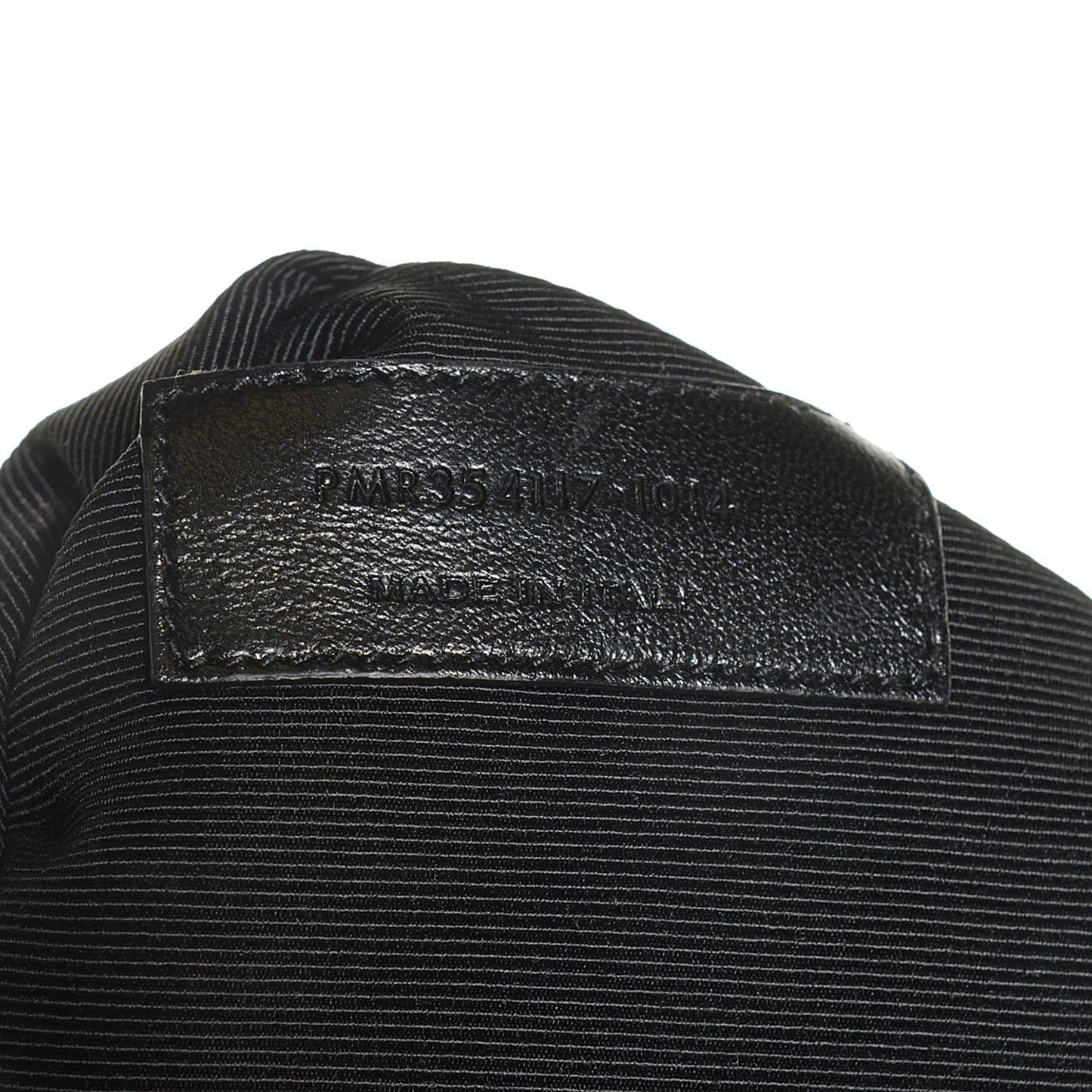 Grain De Poudre Matelasse Chevron Monogram Shopping Bag Black