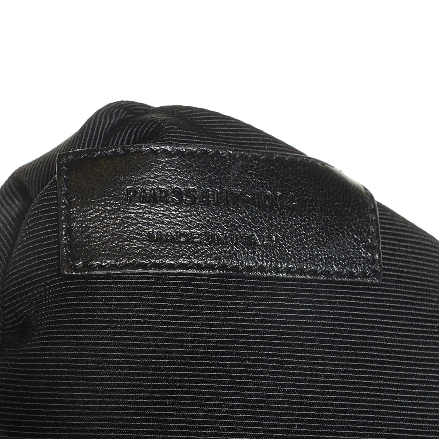 Saint Laurent Grain De Poudre Matelasse Chevron Monogram Shopping Bag Black 32 of 36