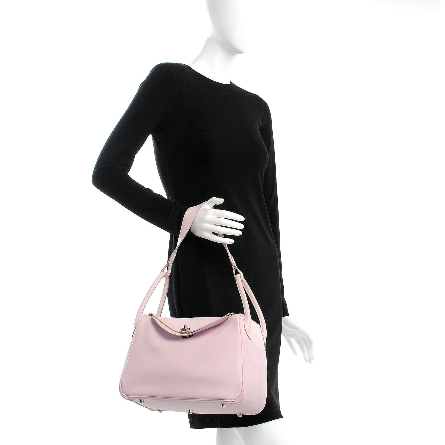 Hermes Swift Lindy 30 Rose Dragee 2 of 10