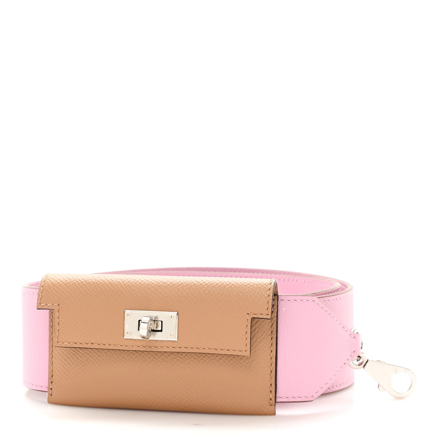 Swift Epsom Pocket Kelly Shoulder Strap Mauve Sylvestre Chai