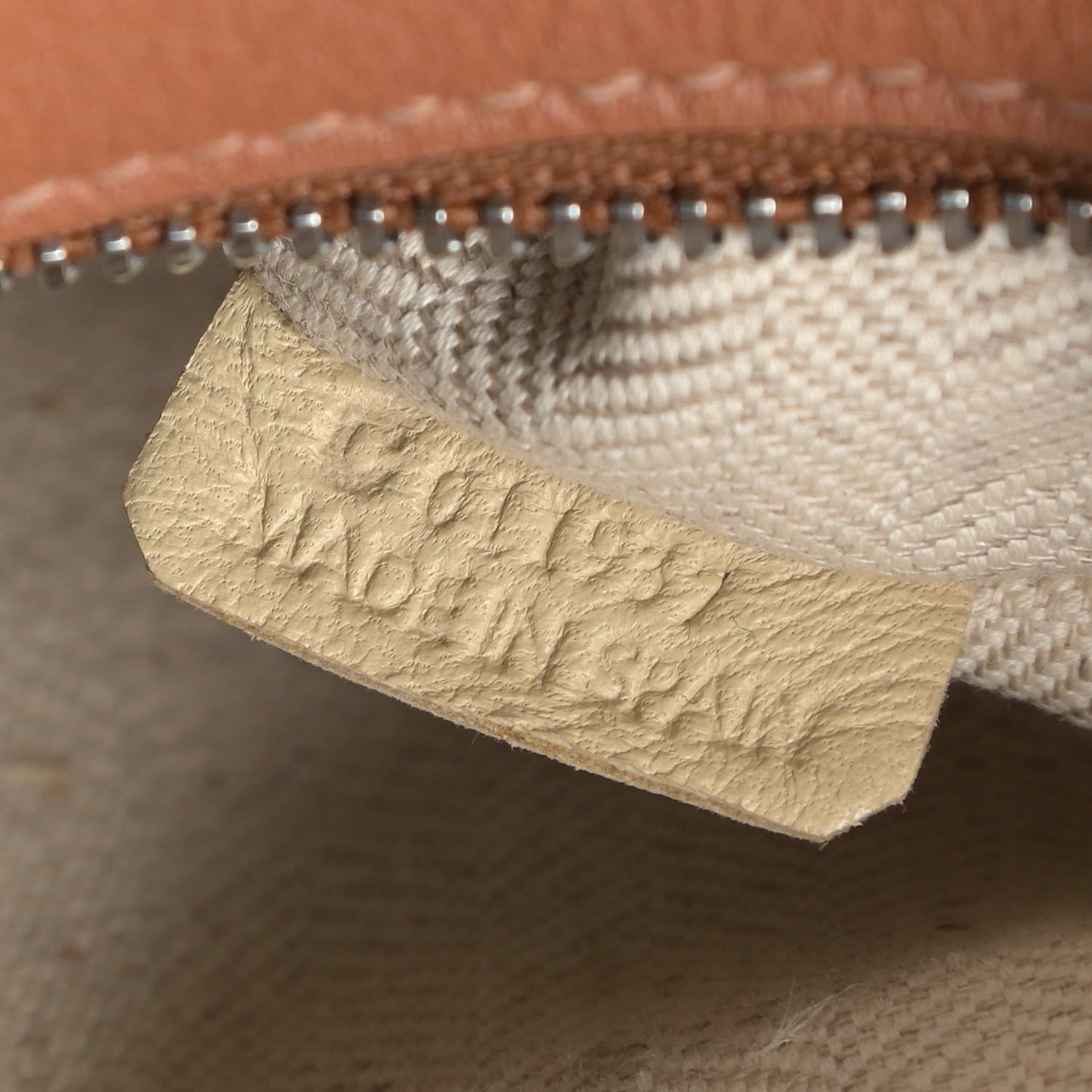 Calfskin Mini Puzzle Bag Tan