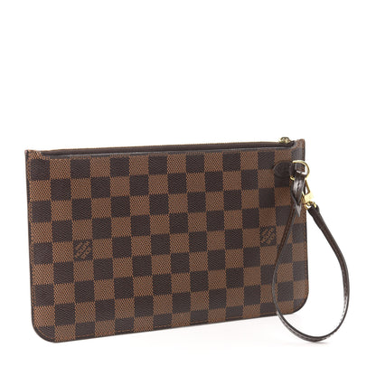 Louis Vuitton Damier Ebene Neverfull MM GM Pochette 3 of 7