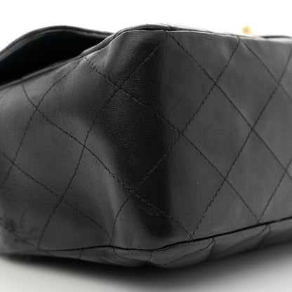 Chanel Lambskin Quilted Jumbo Single Flap Black 9 of 15