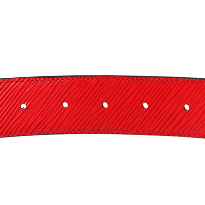 Louis Vuitton Monogram Epi 35mm LV Circle Reversible Belt 85 34 Coquelicot 3 of 4